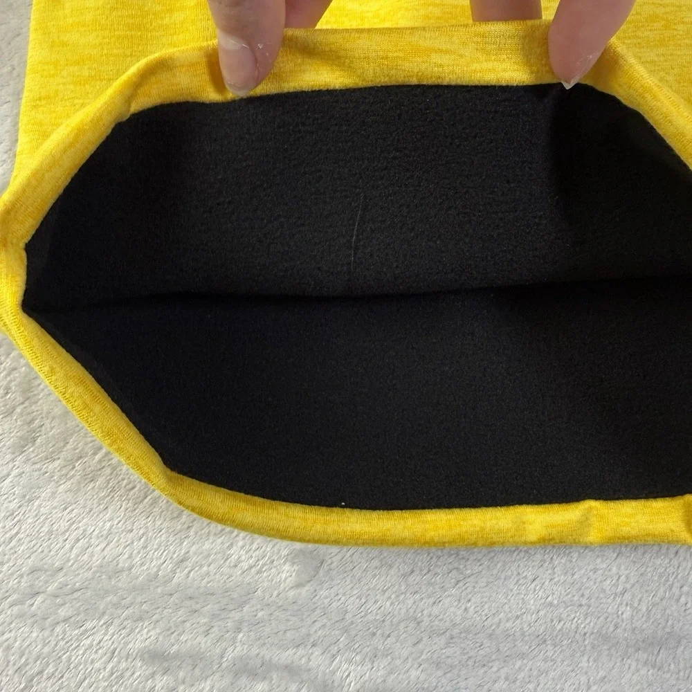 NWT Turtlefur‎ Baclava Scard Spring Skiing Snowbaord Yellow Grey Mountain Winter
